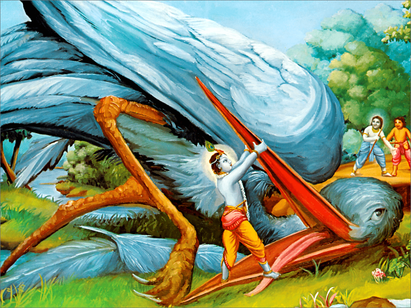 The Story of Bakāsūra