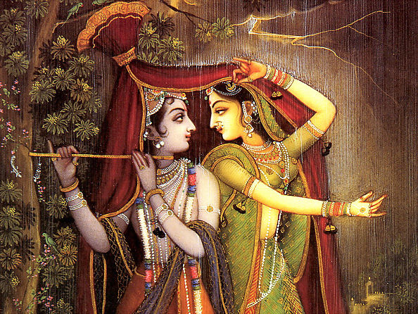 Radha Krishna Autumn