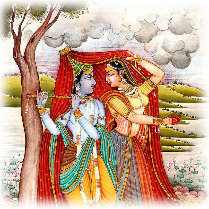 Radha Krishna Autumn